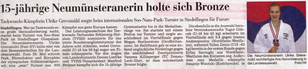 12.12.2013 Kieler Nachrichten