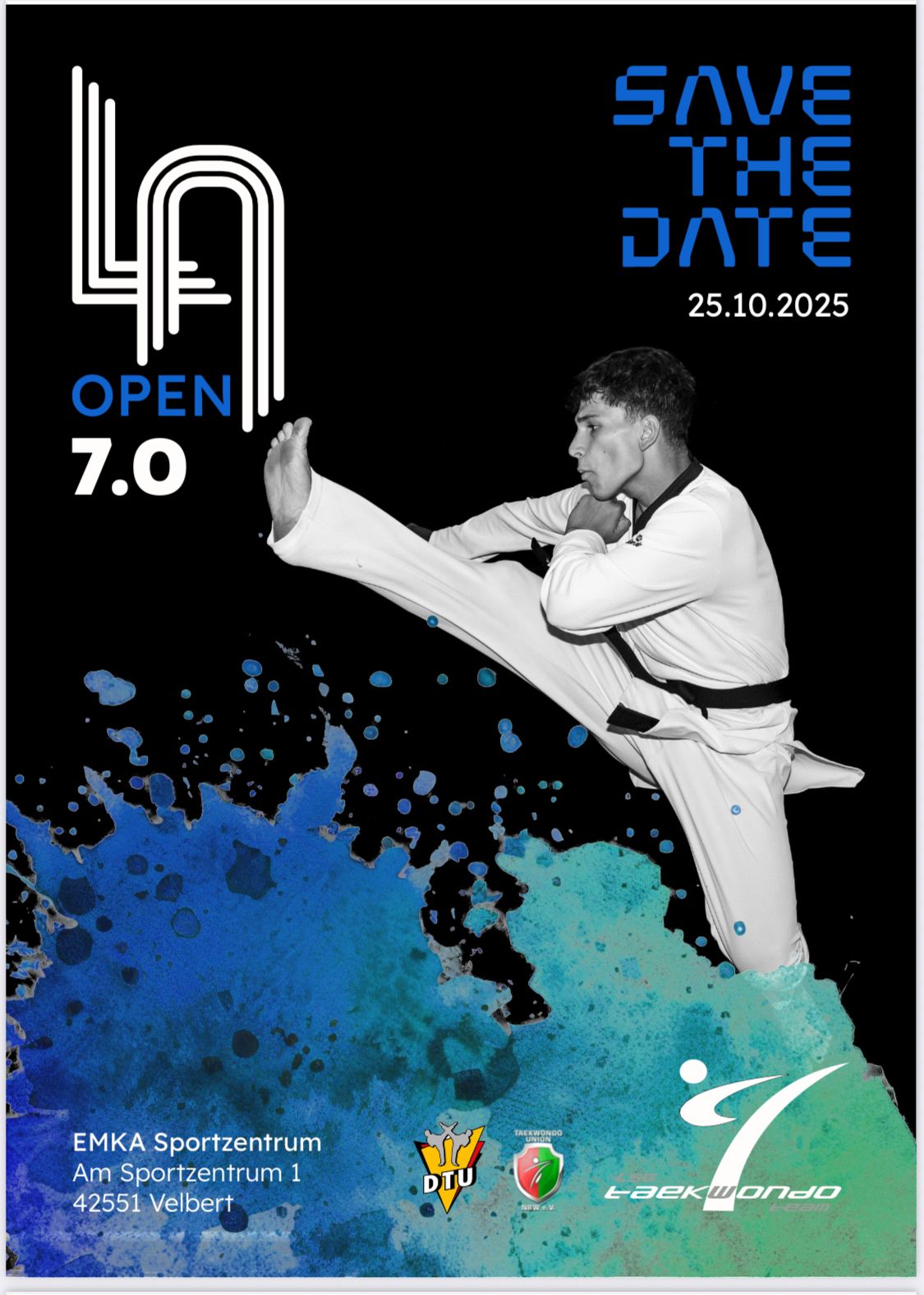 TKD Turnier in Velbert am 25.10.25